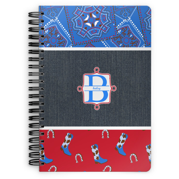 Custom Design Your Own Spiral Notebook - 7" x 10"