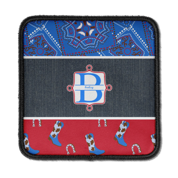 Custom Design Your Own Iron On Square Patch