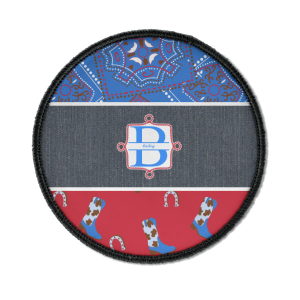 Custom Design Your Own Iron On Round Patch