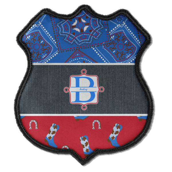 Custom Design Your Own Iron On Shield Patch C