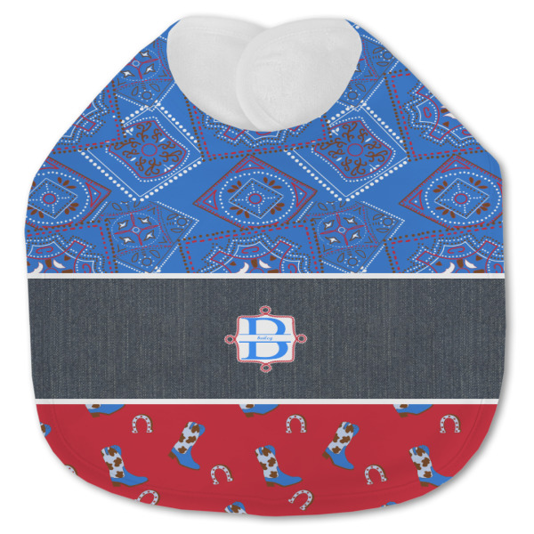 Custom Design Your Own Jersey Knit Baby Bib