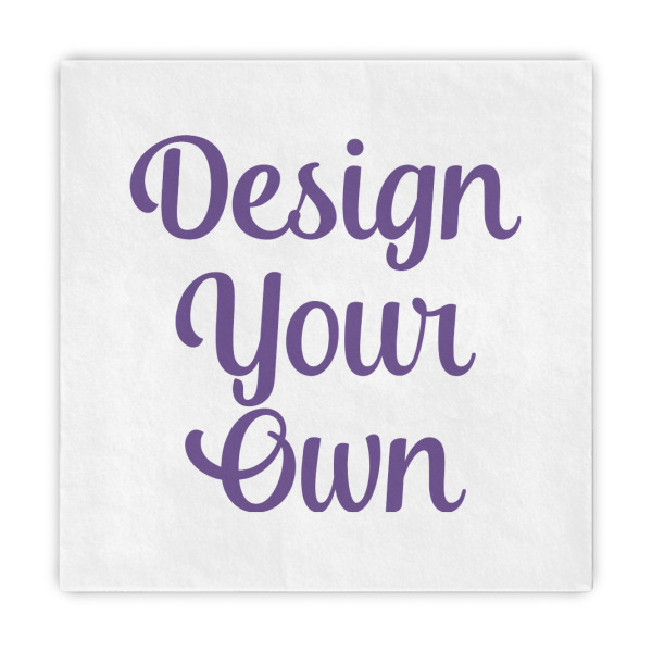 Custom Design Your Own Decorative Paper Napkins