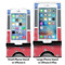 Custom Design - Compare Phone Stand Sizes - with iPhones