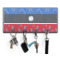 Custom Design - Key Hanger w/ 4 Hooks & Keys