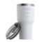 Custom Design - RTIC Tumbler -  White - With Lid