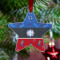 Custom Design - Metal Star Ornament - Lifestyle