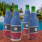 Custom Design - Zipper Bottle Cooler - Set of 4 - Lifestyle