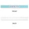 Custom Design - Plastic Ruler - 12" - APPROVAL