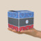 Custom Design - Cube Favor Gift Box - Scale View