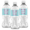 Custom Design - Water Bottle Labels - Front View