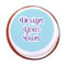 Custom Design - Printed Icing Circle - Medium - On Cookie