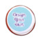 Custom Design - Printed Icing Circle - Small - On Cookie