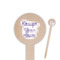 Custom Design - Wooden 6" Food Pick - Round - Closeup