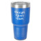 Custom Design - 30 oz Stainless Steel Ringneck Tumbler - Blue - Front