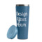 Custom Design - Steel Blue RTIC Everyday Tumbler - 28 oz. - Lid Off