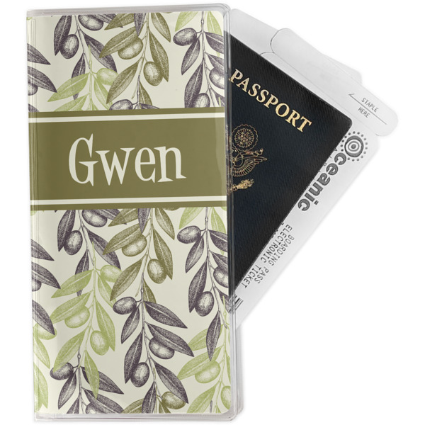 Custom Design Your Own Travel Document Holder