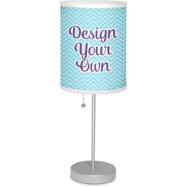 Custom Design Your Own 7" Drum Lamp with Shade Linen