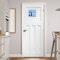 Custom Design - Square Wall Decal on Door