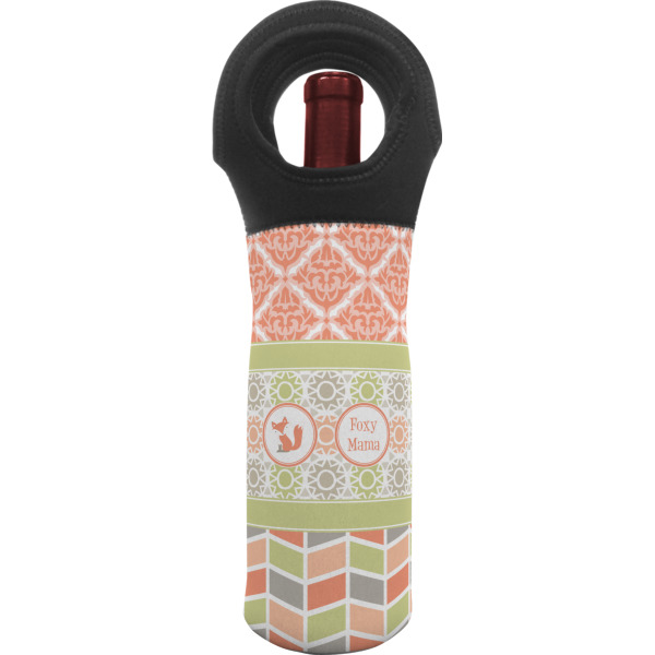 Custom Design Your Own Wine Tote Bag