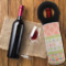 Custom Design - Wine Tote Bag - On Table