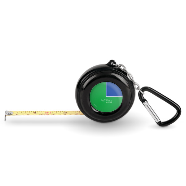 Custom Design Your Own Pocket Tape Measure - 6 Ft w/ Carabiner Clip