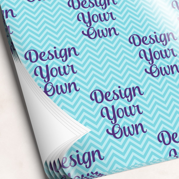 Custom Design Your Own Wrapping Paper Sheets - Single-Sided - 20" x 28"