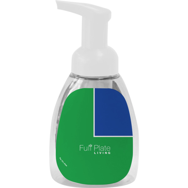 Custom Design Your Own Foam Soap Bottle - White