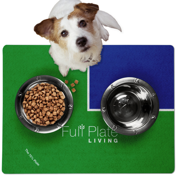 Custom Design Your Own Dog Food Mat - Medium