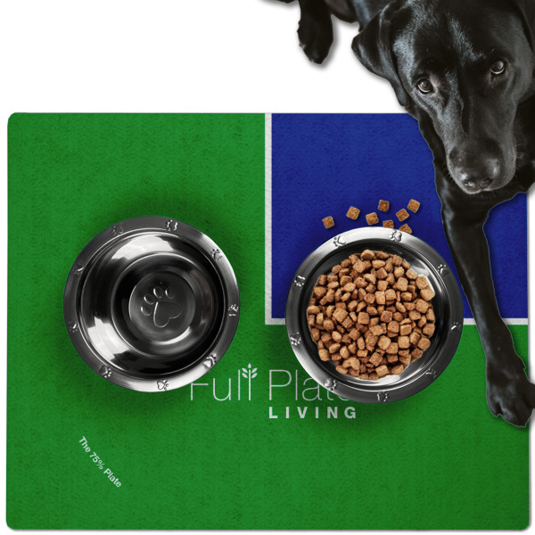 Custom Design Your Own Dog Food Mat - Large