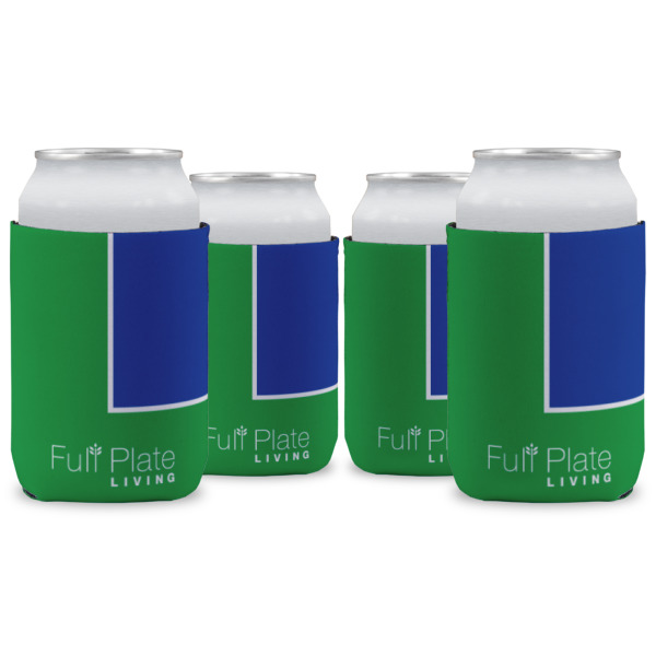 Custom Design Your Own Can Cooler - 12 oz - Set of 4