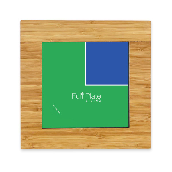 Custom Design Your Own Bamboo Trivet with Ceramic Tile Insert