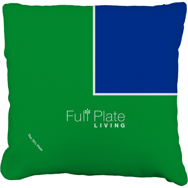 Custom Design Your Own Faux-Linen Throw Pillow