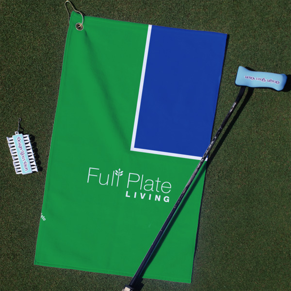 Custom Design Your Own Golf Towel Gift Set