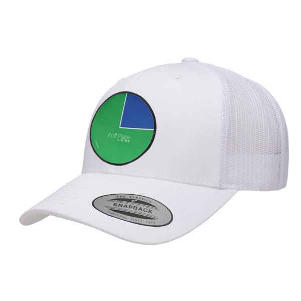 Custom Design Your Own Trucker Hat - White