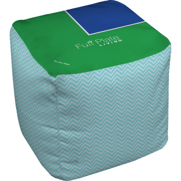 Custom Design Your Own Cube Pouf Ottoman - 18"