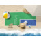 Custom Design - Beach Towel - Lifestyle on Beach