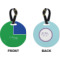 Custom Design - Circle Luggage Tag (Front + Back)