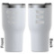 Custom Design - RTIC Tumbler - White - Double Sided - Front and Back