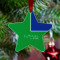 Custom Design - Metal Star Ornament - Lifestyle