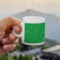 Custom Design - Single Shot Espresso Cup - Lifestyle in Hand