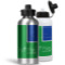 Custom Design - Aluminum Water Bottles - MAIN (white &silver)