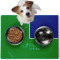 Custom Design - Dog Food Mat - Medium LIFESTYLE