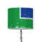 Custom Design - 8" Drum Lampshade - On Stand (Fabric)