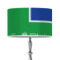 Custom Design - 12" Drum Lampshade - ON STAND (Fabric)