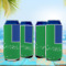 Custom Design - Can Cooler - 16oz - Set of 4 - In Context