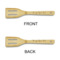 Custom Design - Bamboo Slotted Spatulas - Double Sided - APPROVAL