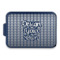 Custom Design - Aluminum Baking Pan - Navy Lid - FRONT