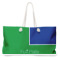 Custom Design - Large Rope Tote Bag - Front View