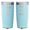 Custom Design - Teal Polar Camel Tumbler - 20oz -Double Sided - Approval