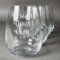 Custom Design - Personalized Stemless Wine Glasses (Set of 4)